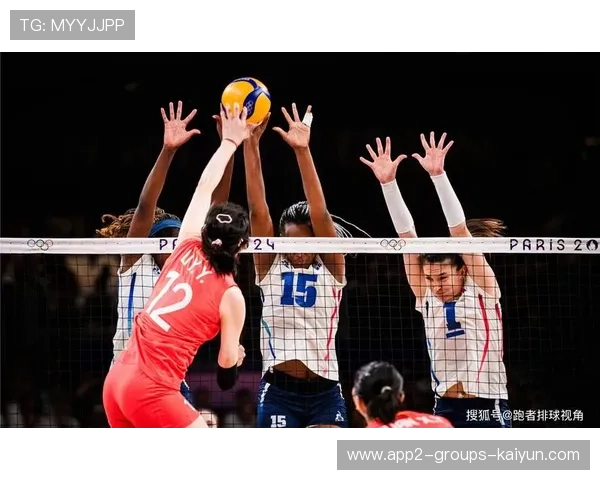 中国女排快攻再次打穿对手防守